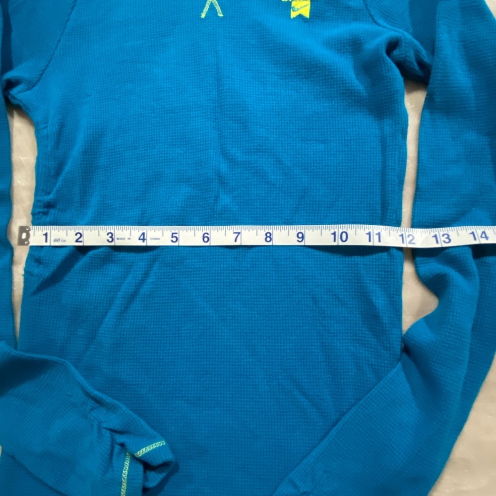 Nike Women's Teal Long Sleeve‎ Hoodie - Picture 6 of 6
